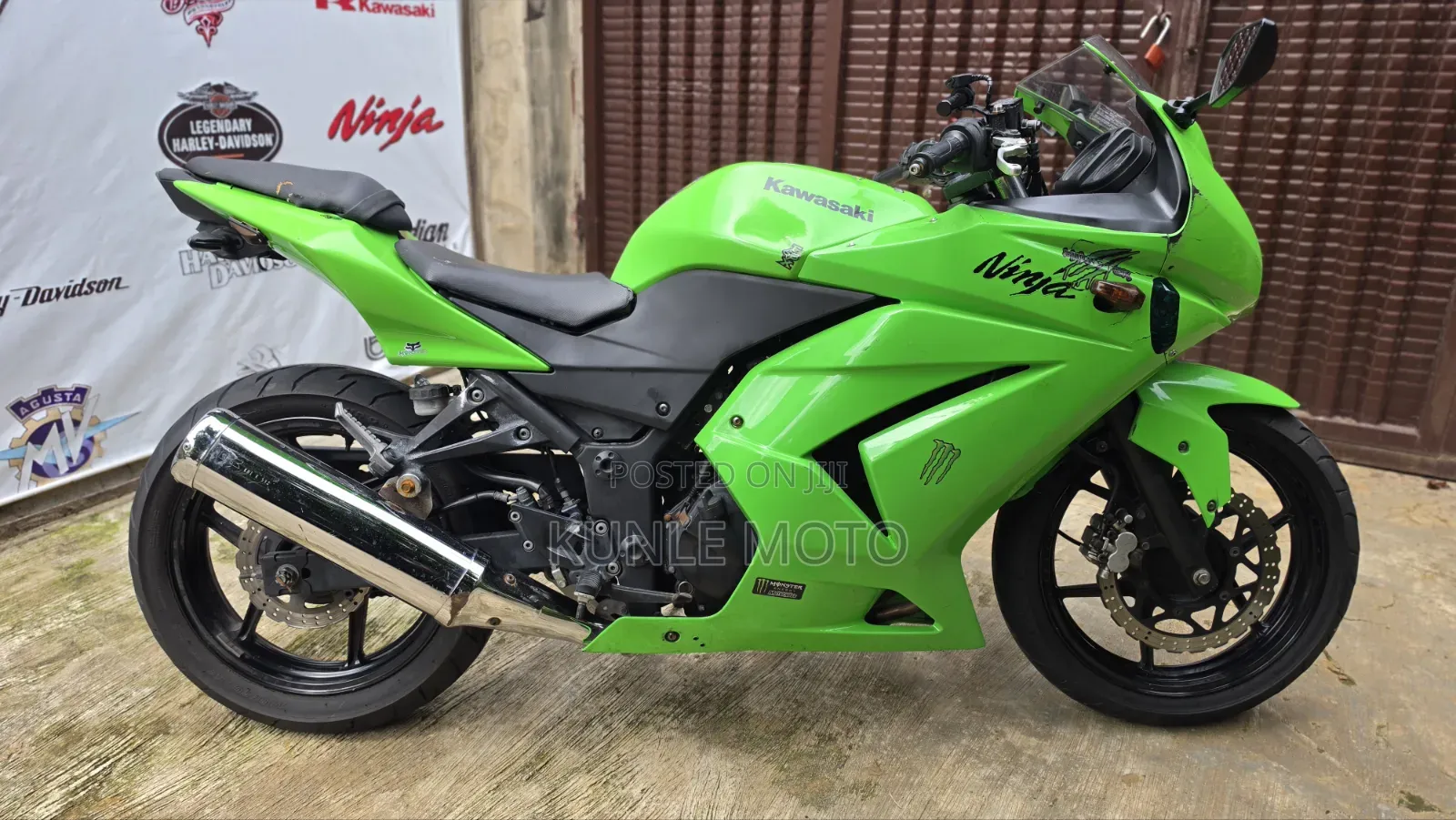 Kawasaki EX250 2012 Green