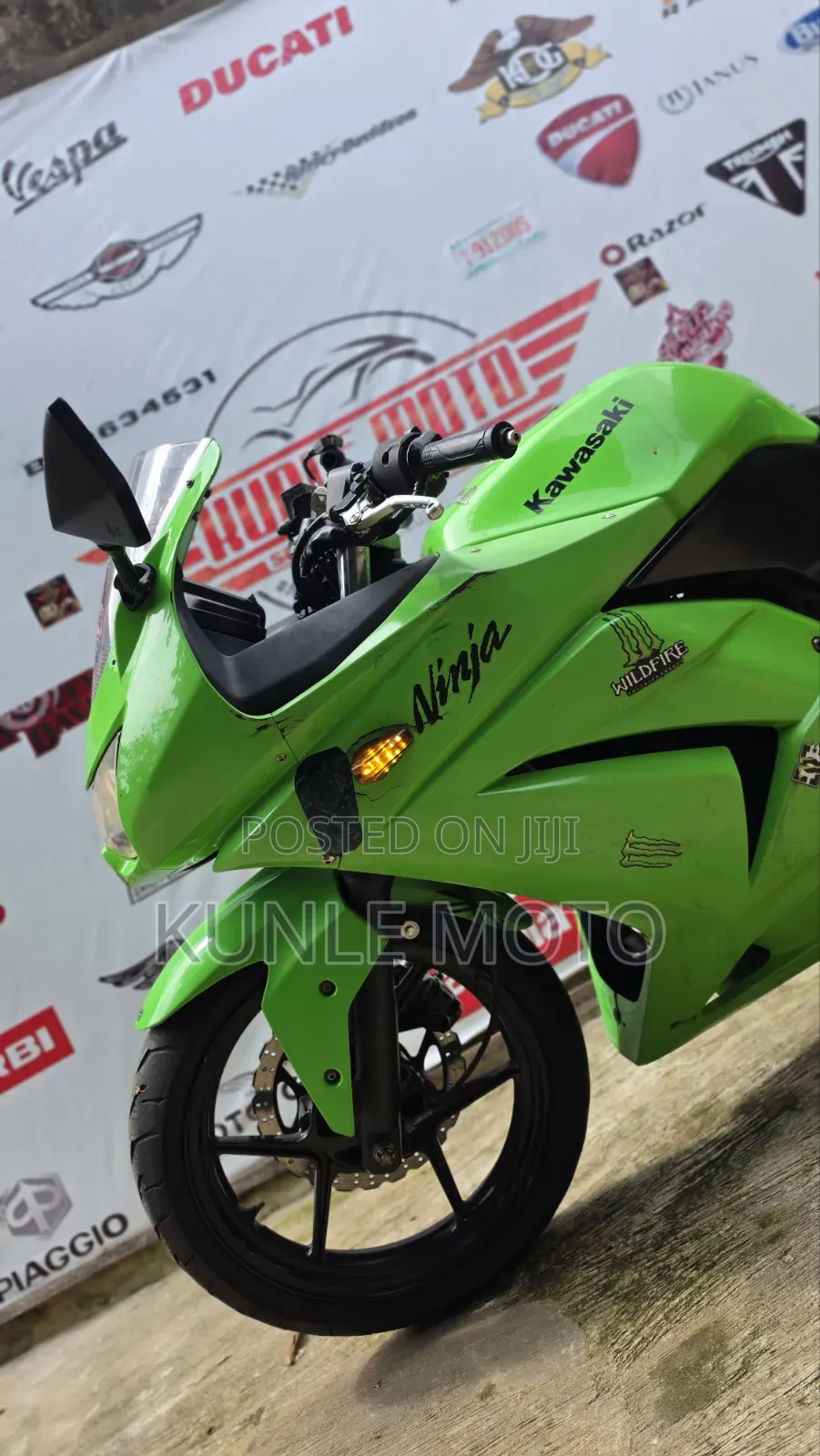 Kawasaki EX250 2012 Green