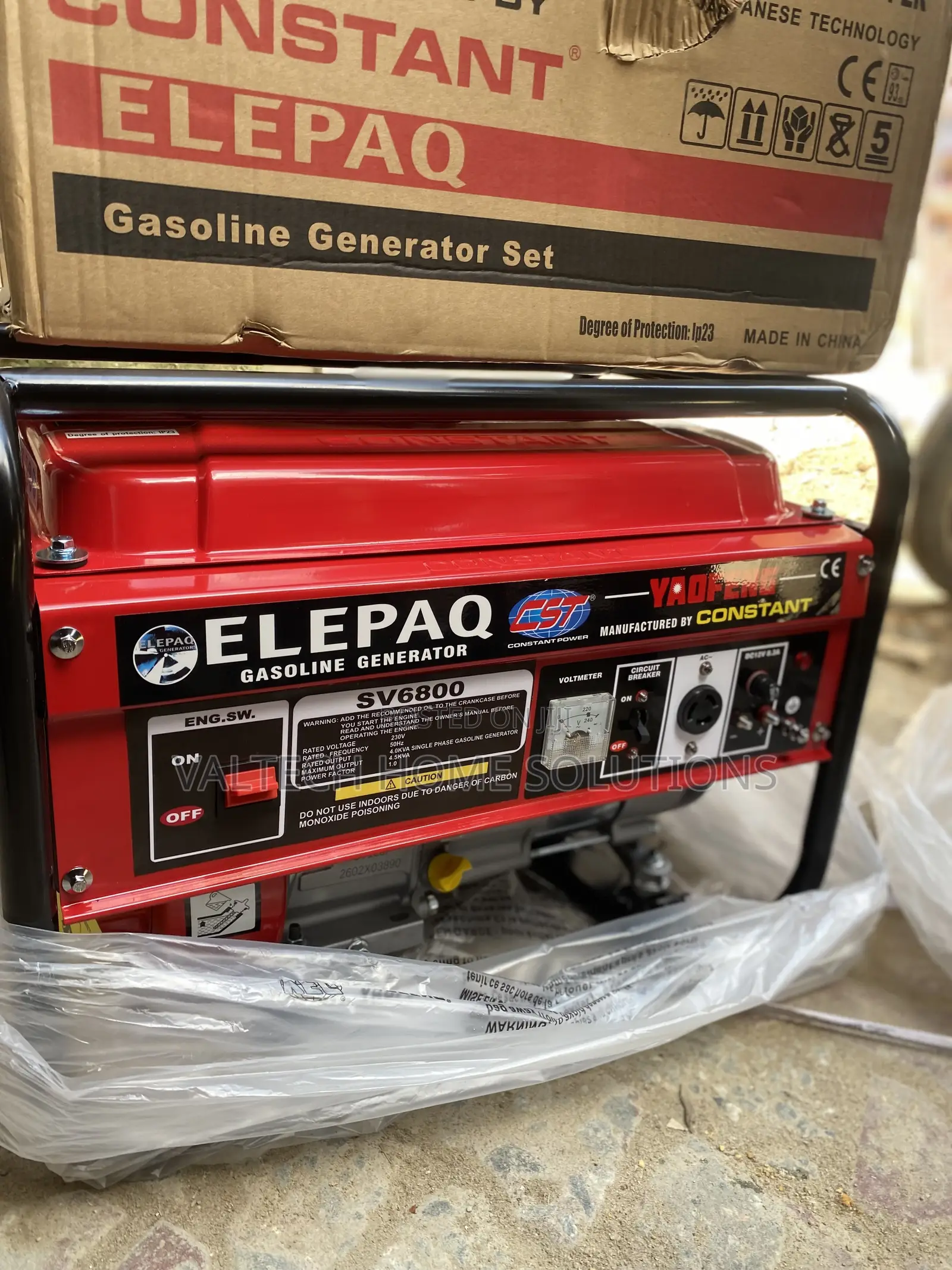 4.5KVA ELEPAQ Generator – Durable Copper Coil