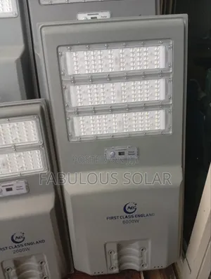 6000watts Aluminiulm Body Industrial Light Solar Street Light 3 Lines