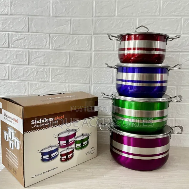 26cm,24cm,22cm and 20cm Steel Pot