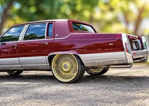 Cadillac Deville 1988 Burgundy