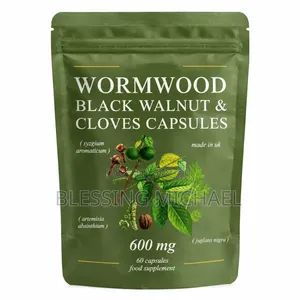 Wormwood, Black Walnut and Cloves / High Strength 600mg Capsules