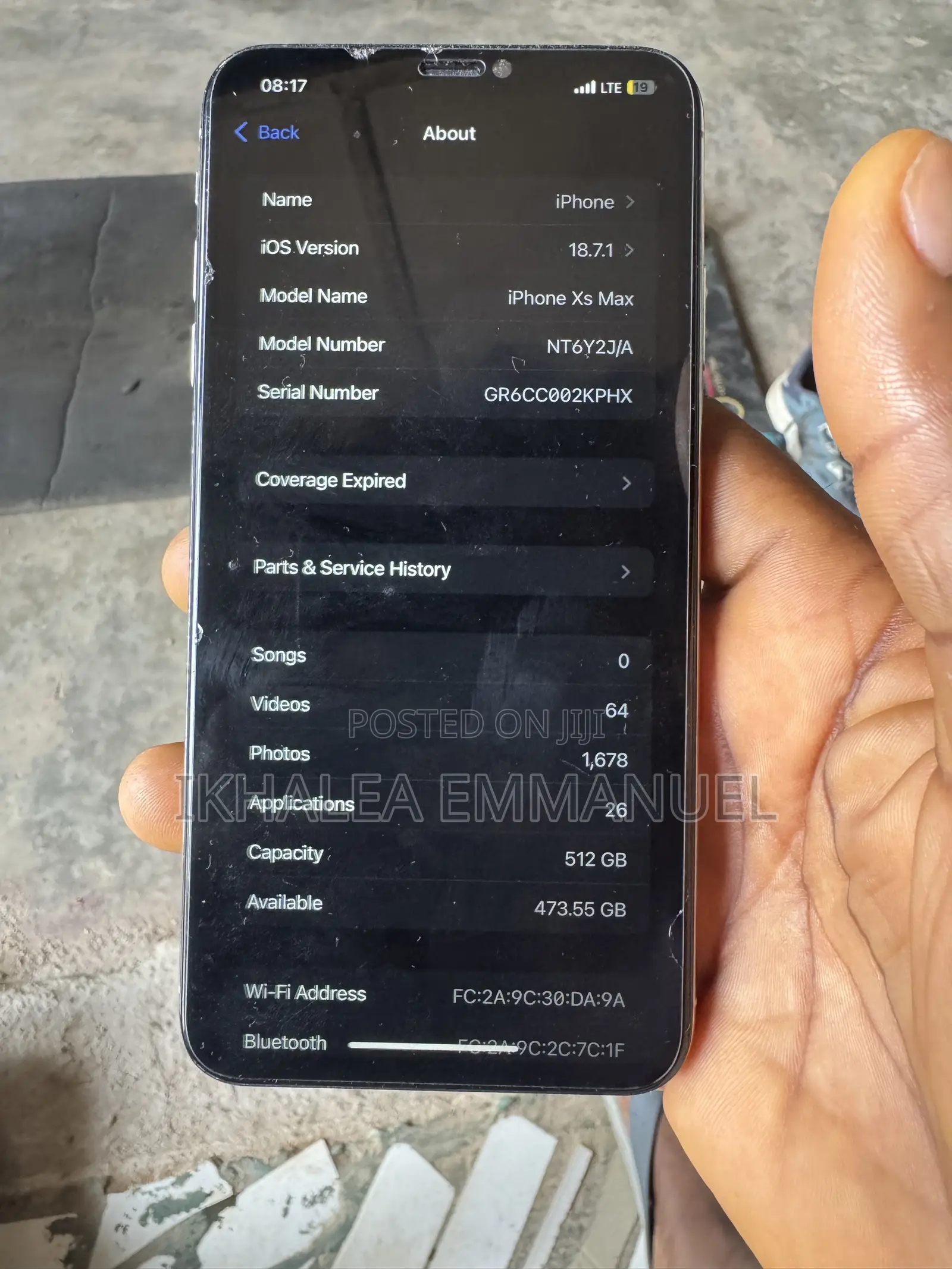 Apple iPhone XS Max 512 GB White