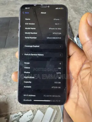 Apple iPhone XS Max 512 GB White