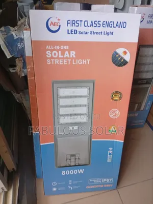 8000watts Aluminiulm Body Industrial Light Solar Street Light 4 Lines