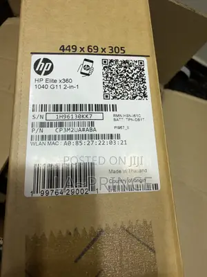 New Laptop HP EliteBook X360 1040 G11 32GB Intel Core Ultra 7 SSD 1T