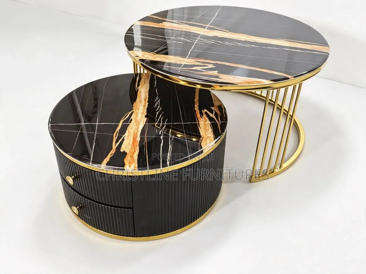 Quality Marble Center Table Two in One