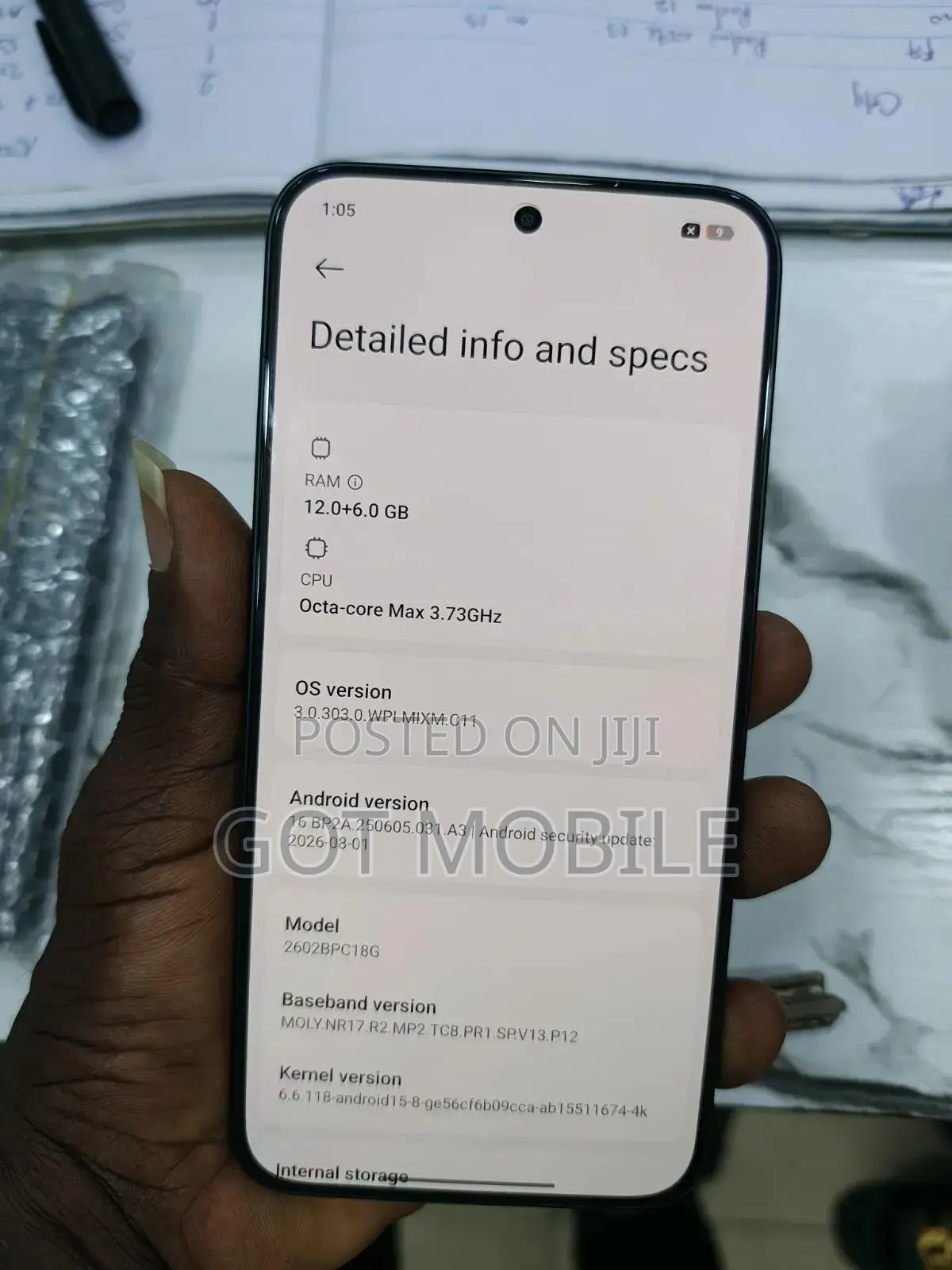Xiaomi Poco X8 Pro Max 512 GB Black
