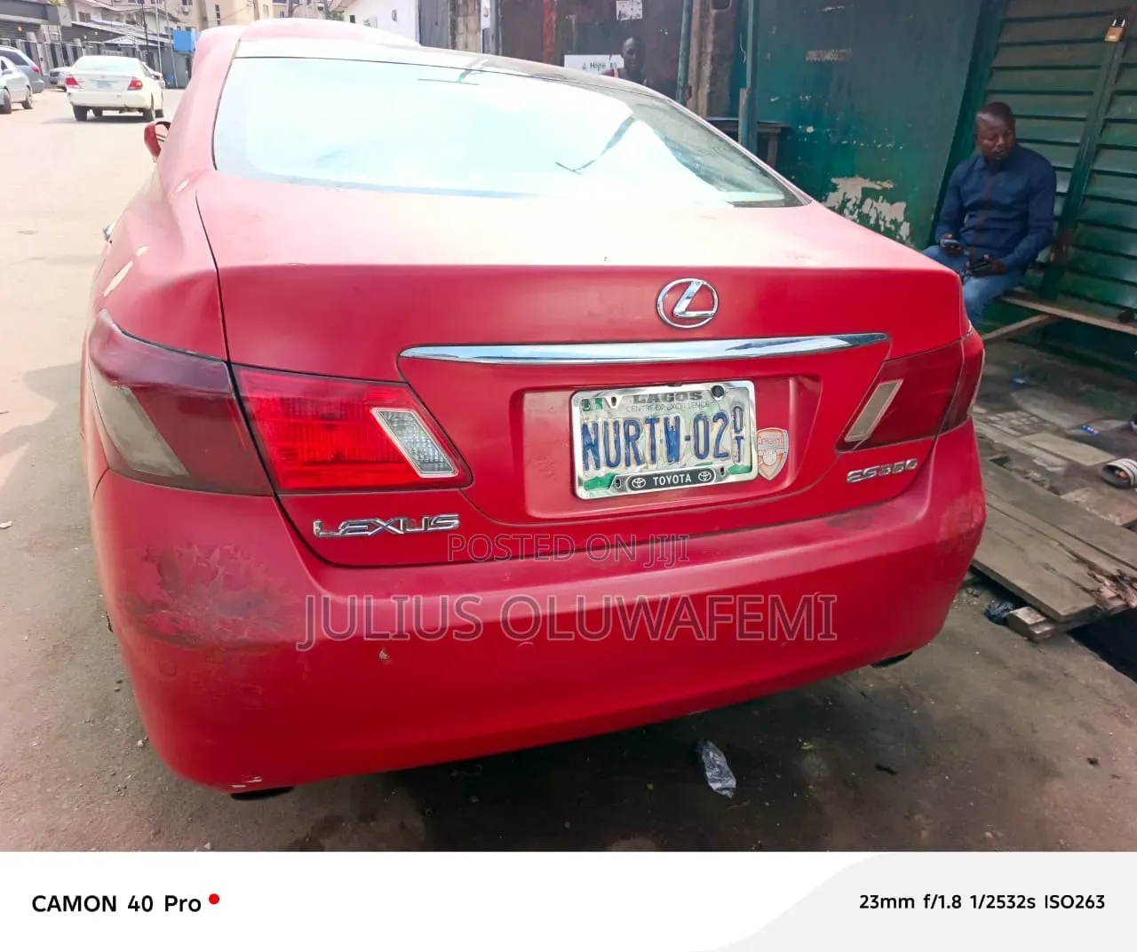 Lexus ES 350 2008 Red