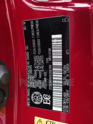 Lexus RX 350 AWD 2016 Red