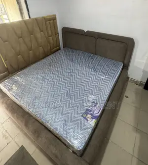 6 by 6 Padded Upholstery Bedframe/ Botton Bed (158,000)