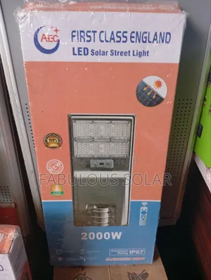 2000watts Aluminium Body Industrial Light Solar Street Light (2 Lines)