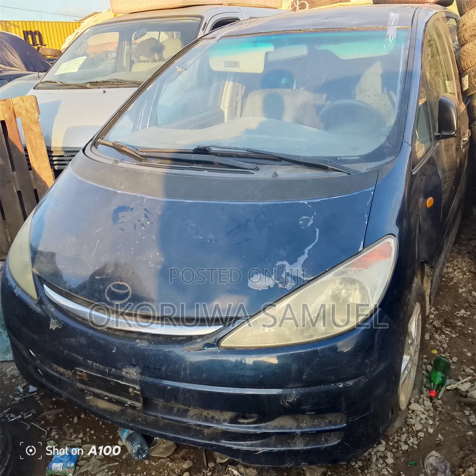 Toyota Previa 2001 Blue
