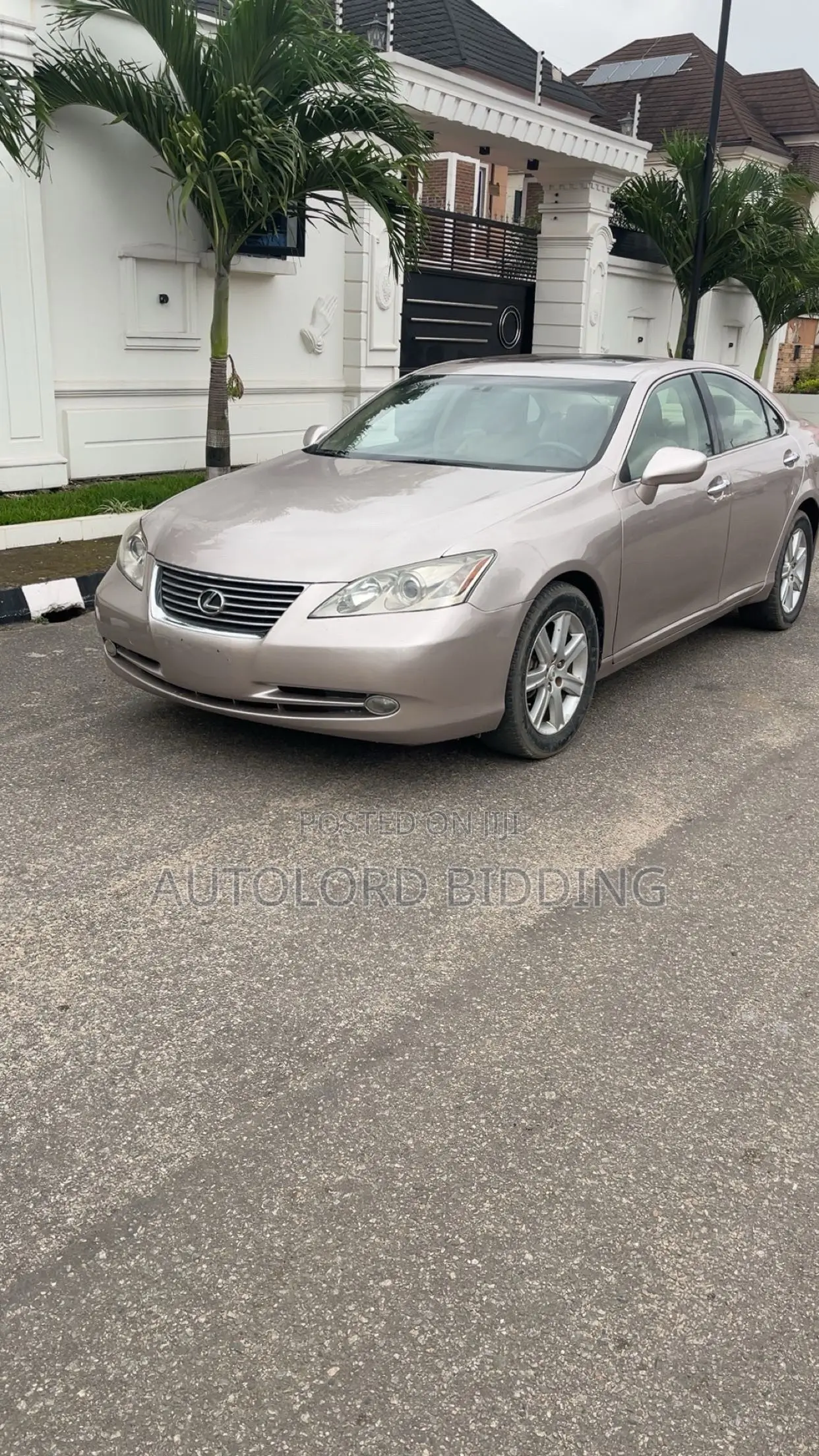 Lexus ES 350 2008 Gold