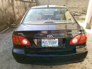 Toyota Corolla Sedan 2003 Black