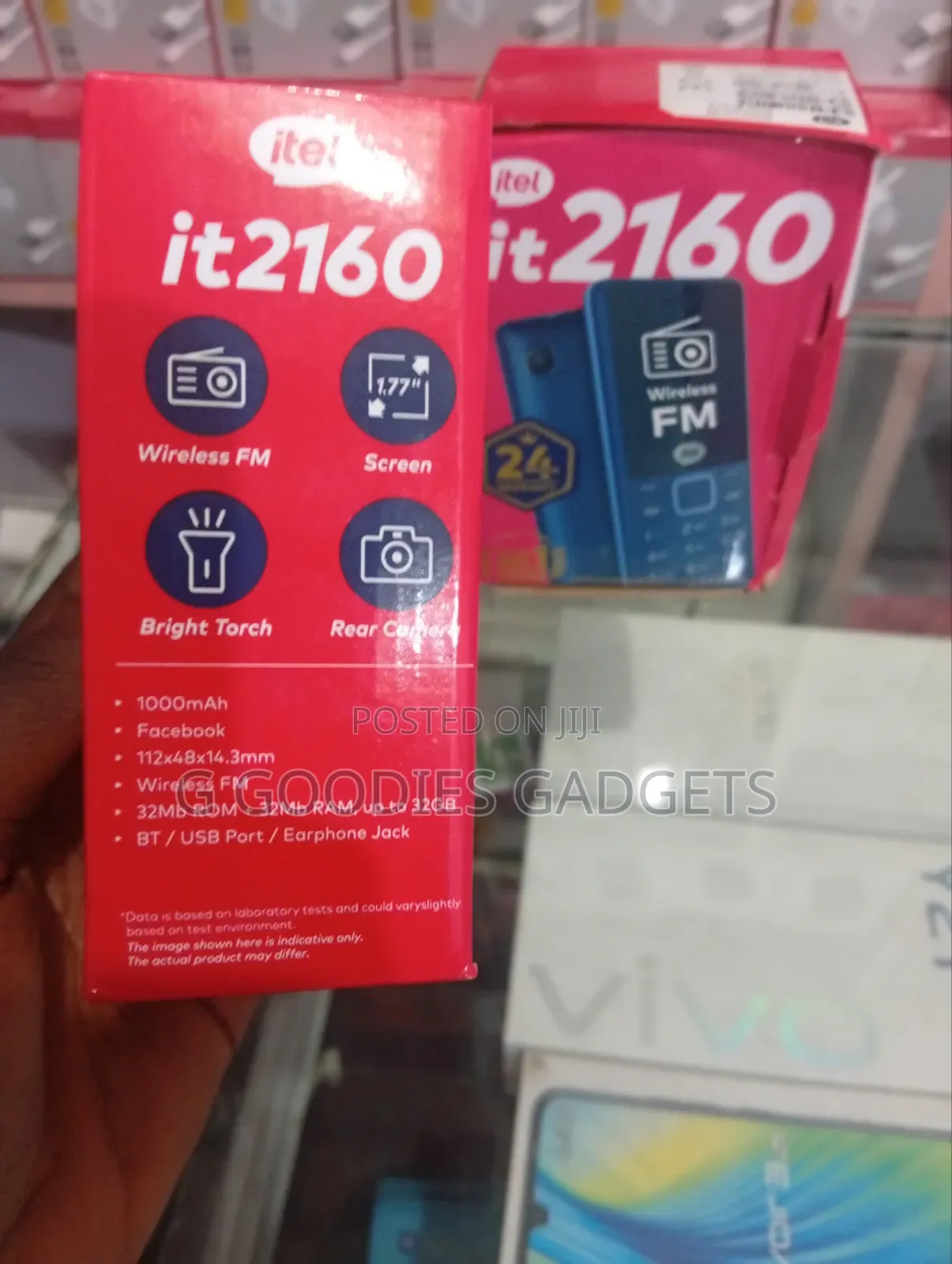New Itel it2160 32 GB Blue