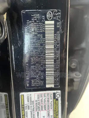 Toyota Corolla S 2006 Black