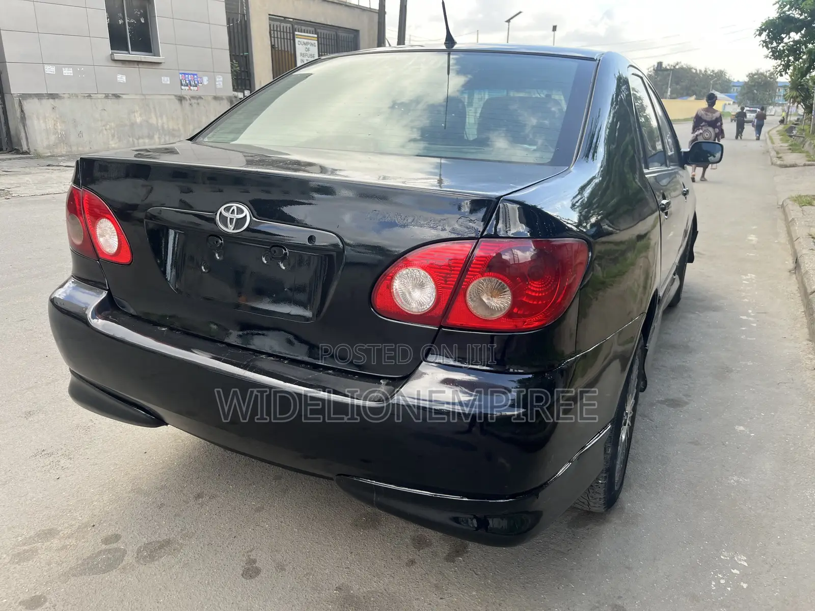 Toyota Corolla S 2006 Black