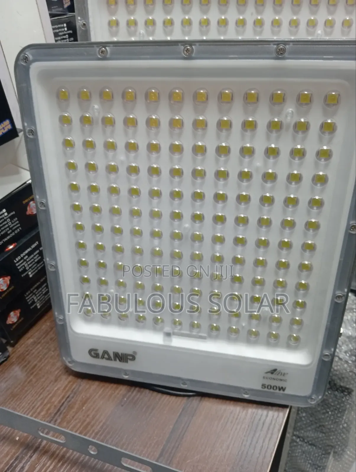 Original 500w Solar Flood Light (Ganp)
