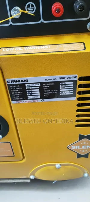 Firman SDG 12000se 10kva