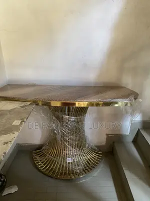 Console Table Marble Top