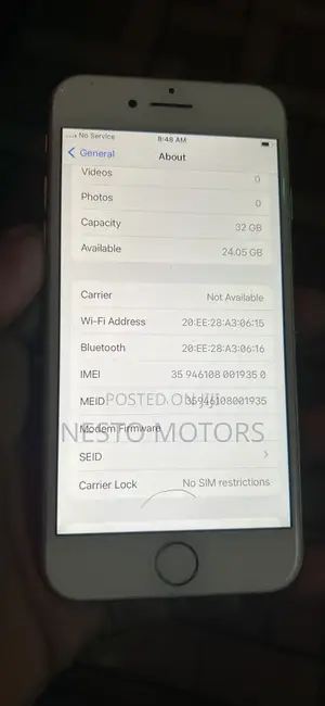 Apple iPhone 7 32 GB Silver