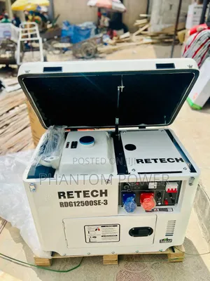 RETECH 10/10.5kva 3 Phase Diesel Soundproof Generator [Made in Korea]