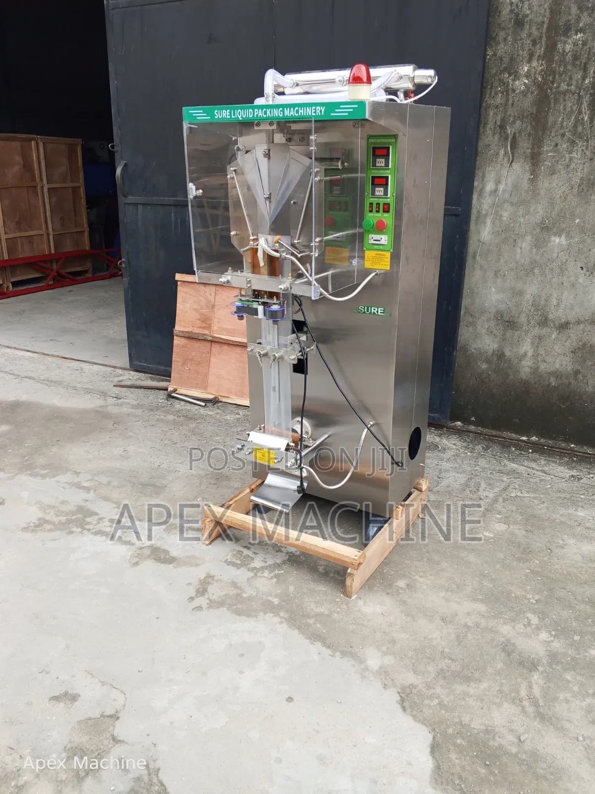 Sure Pure Water Packaging Machine With an Ultraviolet (UV) Steriliser