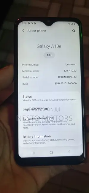 Samsung A10 32 GB Gray