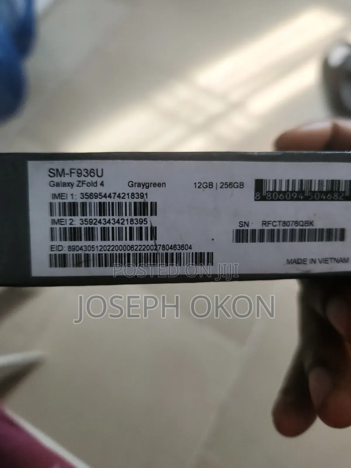Samsung Galaxy Z Fold4 256 GB Gray