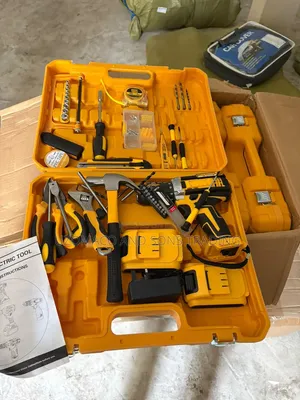 DeWalt Cordless Drill and Multi-Functional Hardware Tool Set
