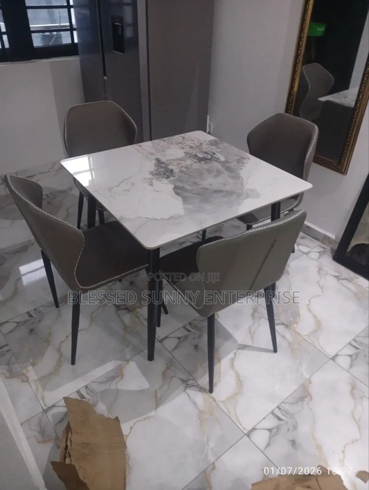 Four Seater Dining Table Set
