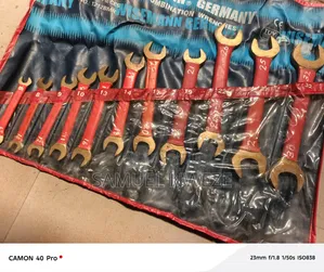 Brass Flat Spanner Set Wrenchs 8-32mm