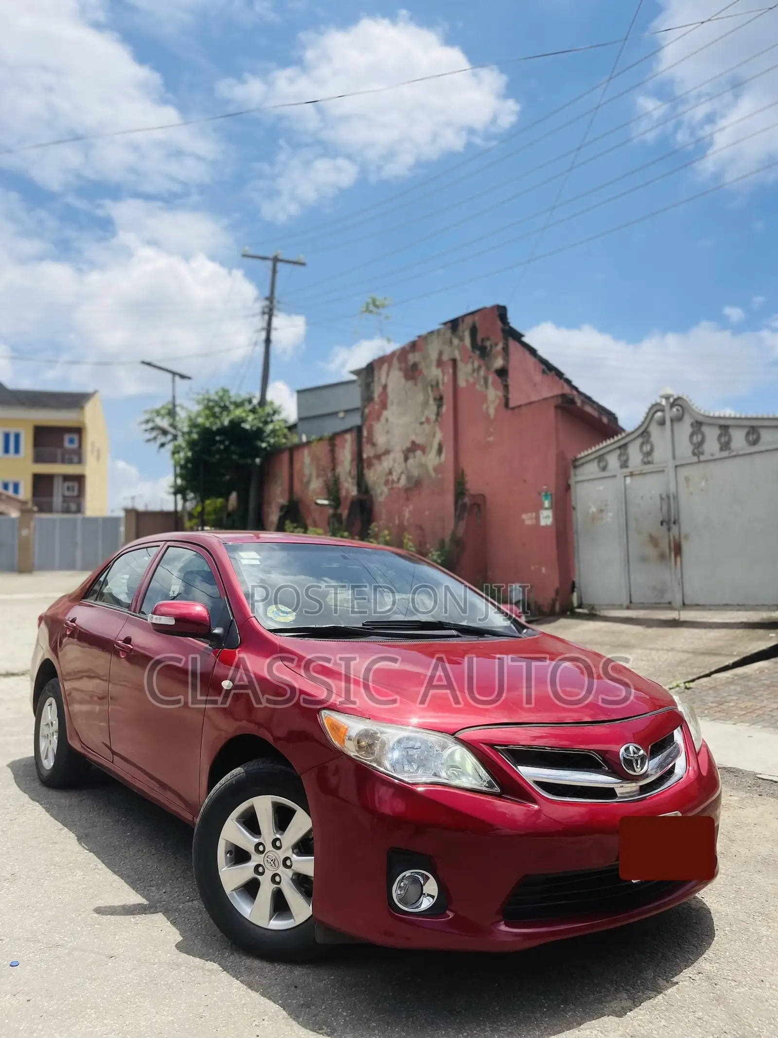 Toyota Corolla 2012 Red