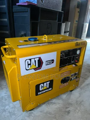 12kva CAT Diesel Soundproof Generator With 1 Year Warranty [Copper]