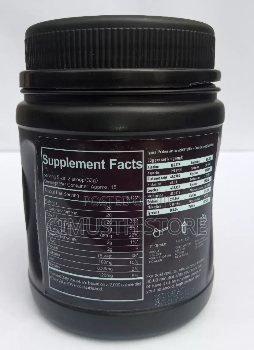 100% Mass Gainer 500g Size