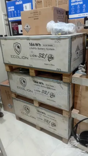 16kwh 48v Ecolion Solar Lithium Ion Battery