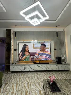 12 Ft Wide by 8ft 4 TV Console Available for Sale