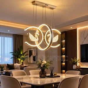 Futuristic Duck Design Dropping Chanderlier