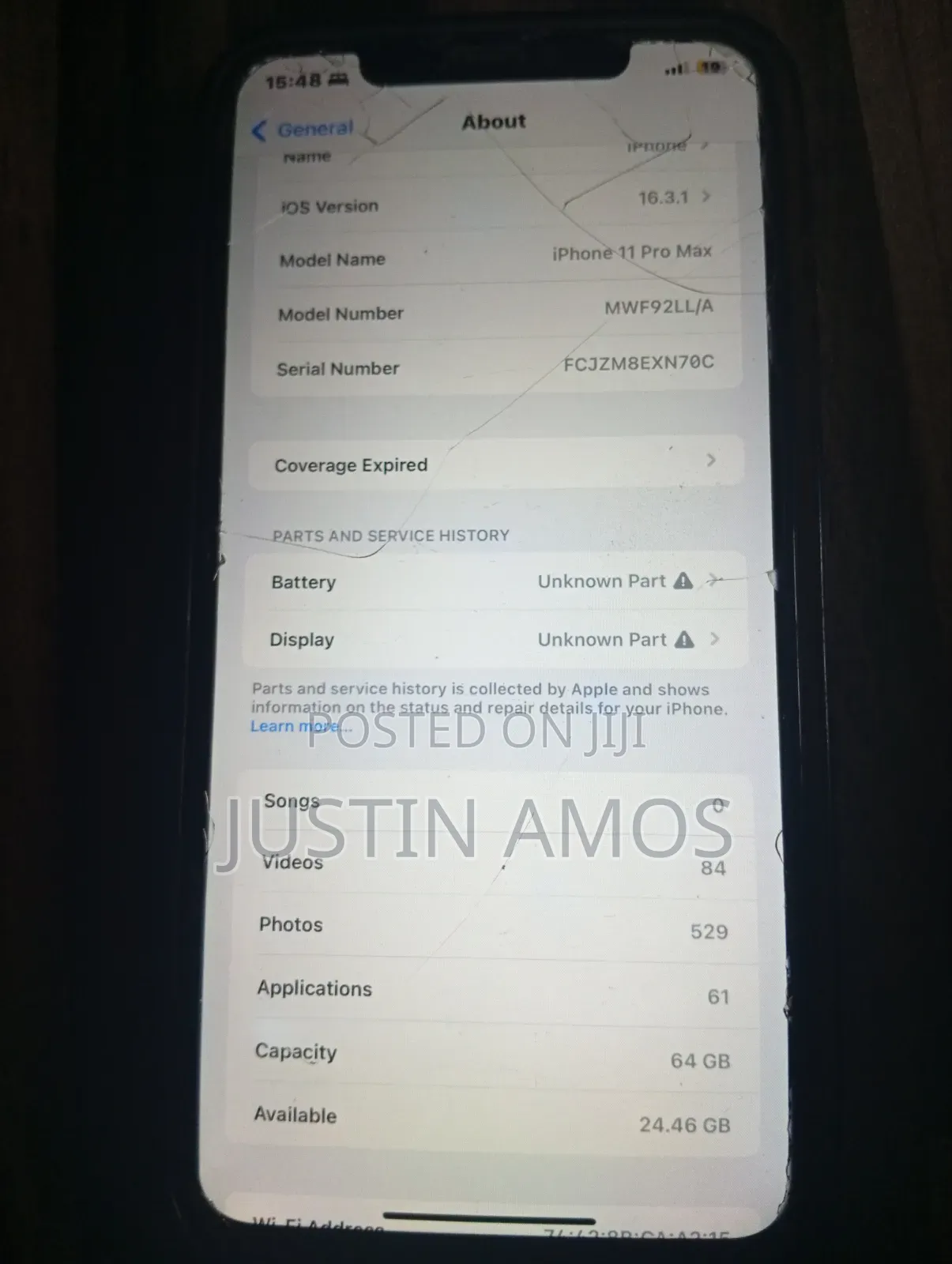 Apple iPhone 11 Pro Max 64 GB Black