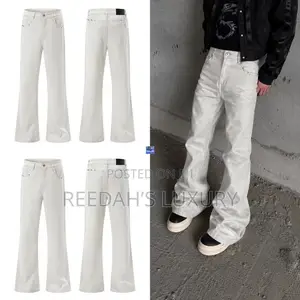 Premium Studded Flared Jeans