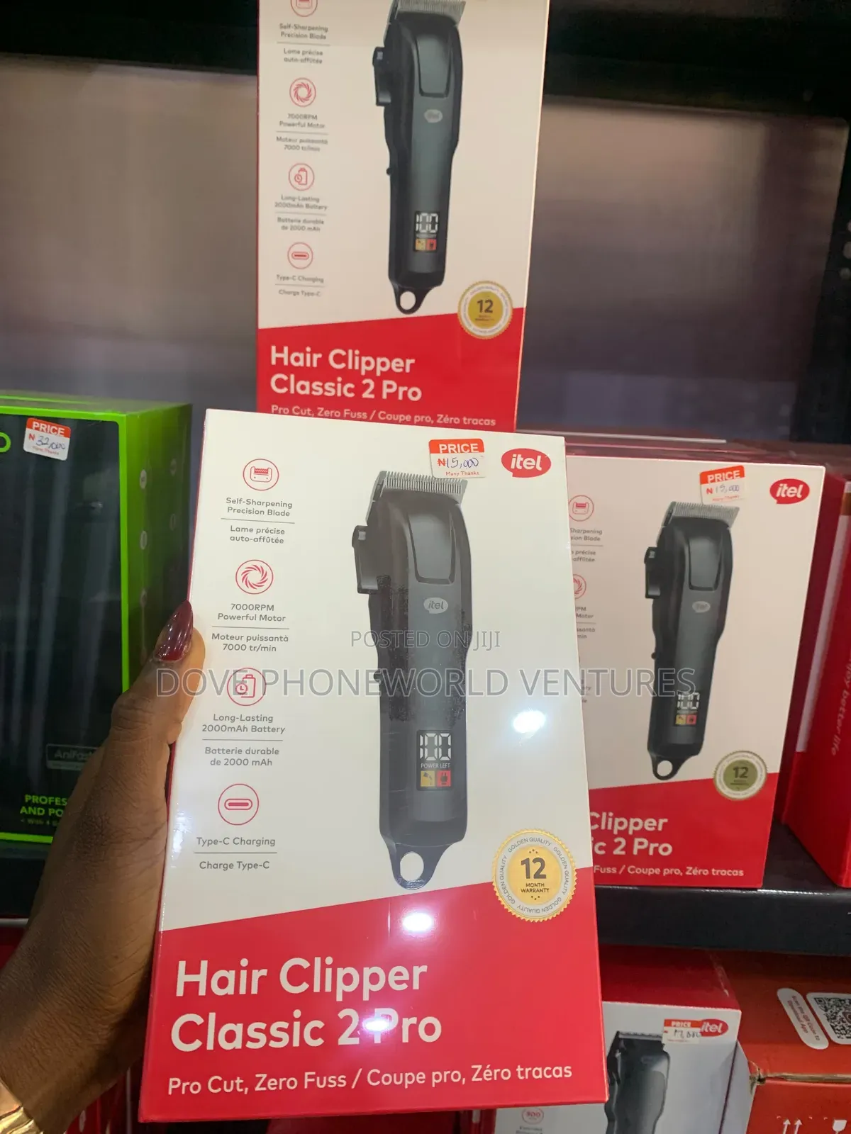 Itel Hair Clipper Classic 2 Pro