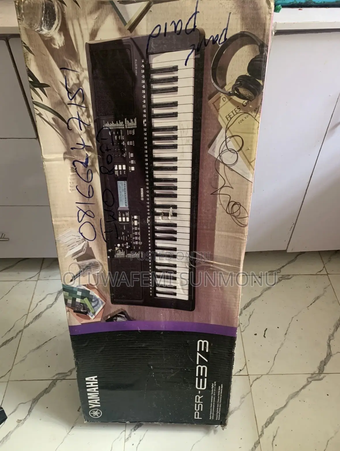 Yamaha Keyboard Piano PSR E373