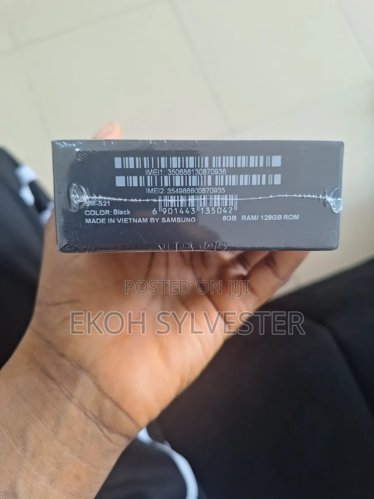 New Samsung Galaxy S21 5G 128 GB Black