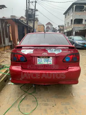 Toyota Corolla 2008 Burgundy