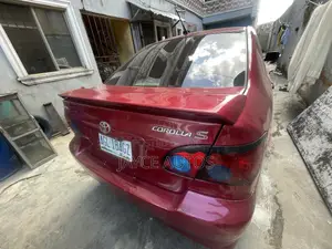 Toyota Corolla 2008 Burgundy