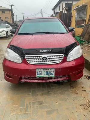 Toyota Corolla 2008 Burgundy