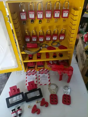 LOTO Lockout/Tagout Station – Complete Kit