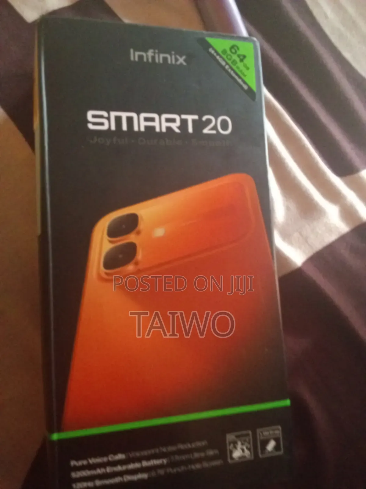 Infinix Smart 20 64 GB Graphite